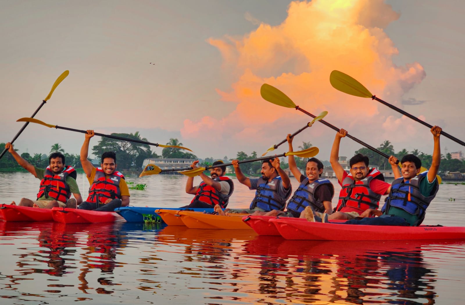 Kayaking in Kerala